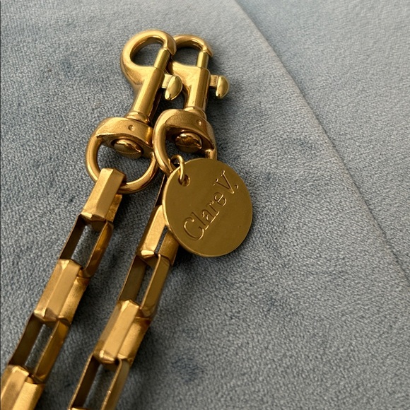 Clare V. Crossbody Strap - Gold Box Chain - NWOT - Picture 4 of 4